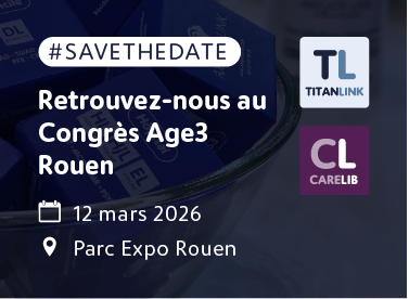 TITANLINK, logiciel dédié à la gestion des soins en EHPAD, participera au prochain Congrès Expo Professionnel AGE3 Rouen le jeudi 12 mars.